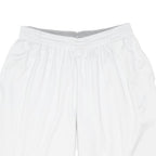 ADIDAS Mens White & Grey Casual Sports Shorts L W29 Polyester