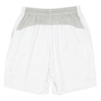 ADIDAS Mens White & Grey Casual Sports Shorts L W29 Polyester