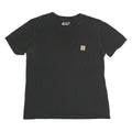 CARHARTT Womens Black Pocket T-Shirt M Short Sleeve Crew Neck Cotton Blend