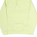 NIKE Mens Yellow Hoodie M Classic Pullover Kanga Pocket Casual Sweatshirt