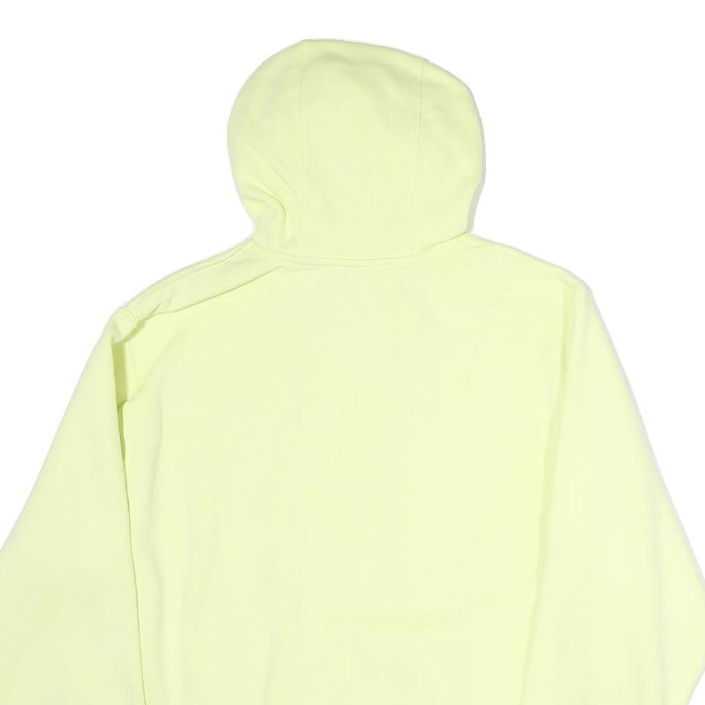 NIKE Mens Yellow Hoodie M Classic Pullover Kanga Pocket Casual Sweatshirt