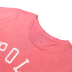 POLO RALPH LAUREN Womens Pink Graphic T-Shirt M Short Sleeve Crew Neck Casual