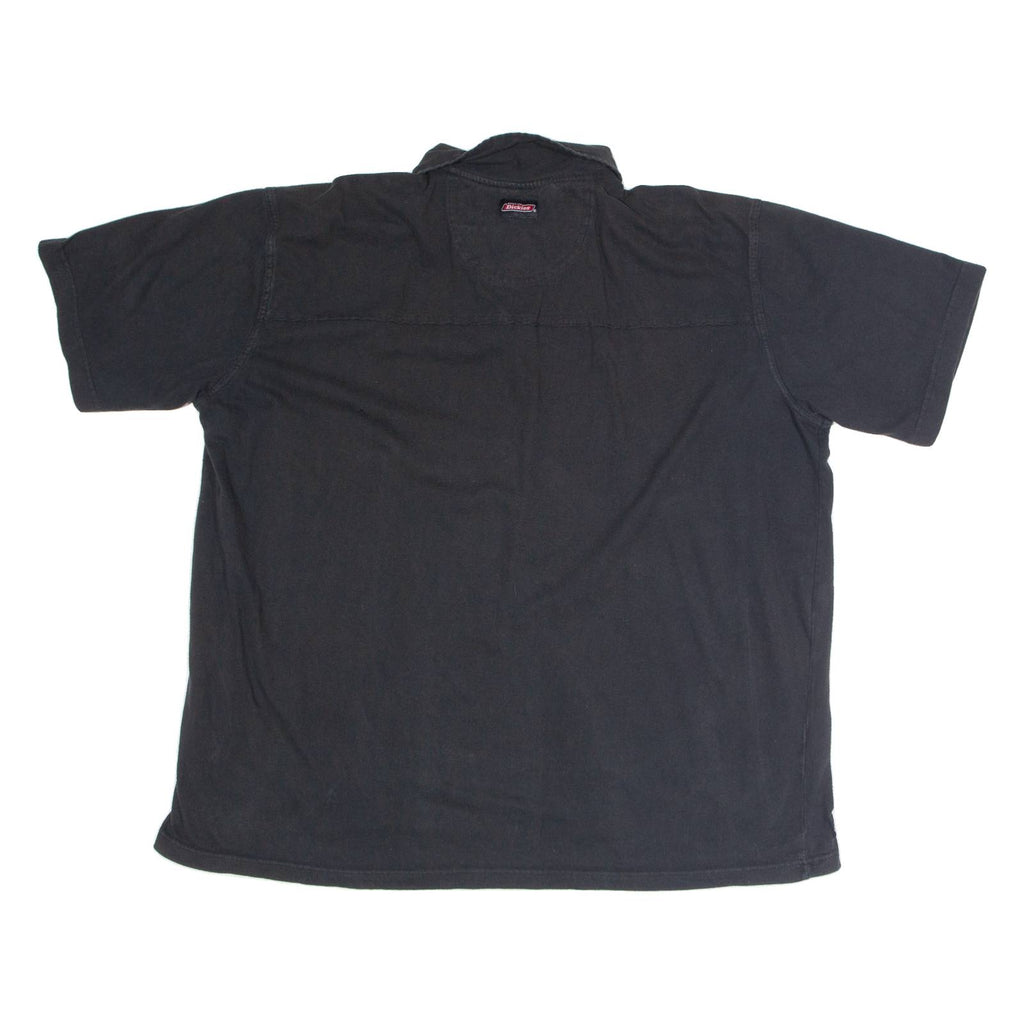 DICKIES Mens Polo Shirt Black 2XL