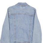 LEVI'S Womens Blue Denim Jacket L Cotton Button Front Classic Fit Casual