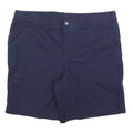 CARHARTT Womens Shorts Blue Casual XL W40 Cotton Blend Relaxed Fit