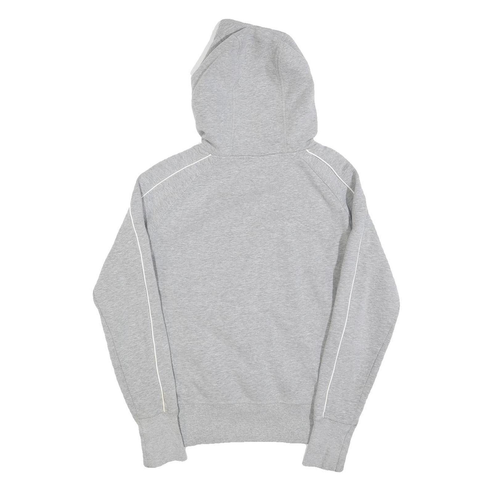 ELLESSE Womens Grey Pullover Hoodie UK 10 Cotton Blend Sport Casual Sweatshirt