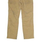 CARHARTT Mens Cotton Beige Regular Straight Trousers W34 L30 Workwear Durable