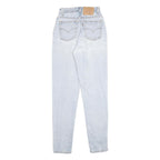 LEVI'S 512 Tapered Womens Jeans Blue Slim Fit Tapered Denim Light W24 L31