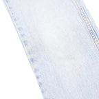 LEVI'S 512 Tapered Womens Jeans Blue Slim Fit Tapered Denim Light W24 L31