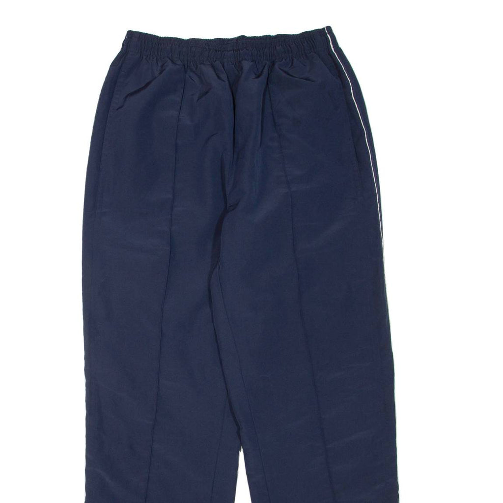 REEBOK Mens Track Pants Blue Straight L W30 L33
