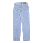 WRANGLER Mens Jeans Blue Regular Straight Denim Medium W30 L32 Classic Zip