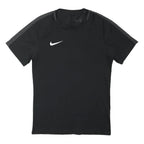 NIKE Mens Black & Dark Grey Modern T-Shirt S Short Sleeve Crew Neck Sportswear
