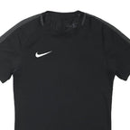 NIKE Mens Black & Dark Grey Modern T-Shirt S Short Sleeve Crew Neck Sportswear