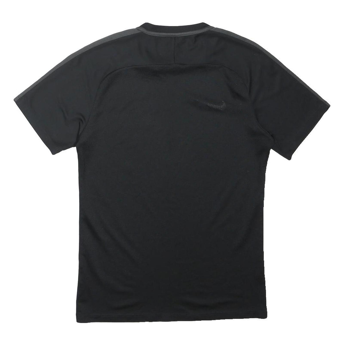 NIKE Mens Black & Dark Grey Modern T-Shirt S Short Sleeve Crew Neck Sportswear