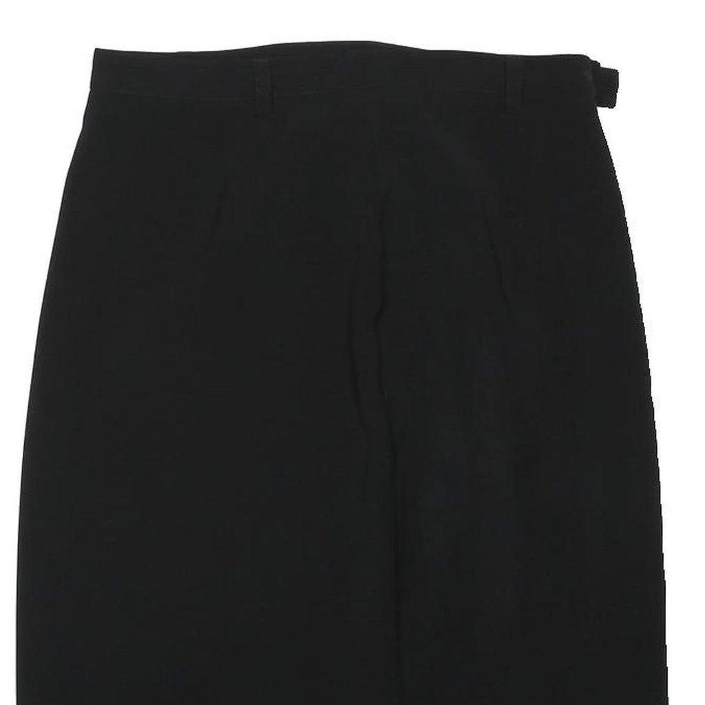 GERARD DAREL Womens Black Straight Knee Length Polyester Skirt M Elegant Classic