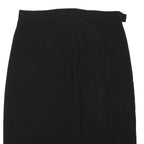 GERARD DAREL Womens Black Straight Knee Length Polyester Skirt M Elegant Classic