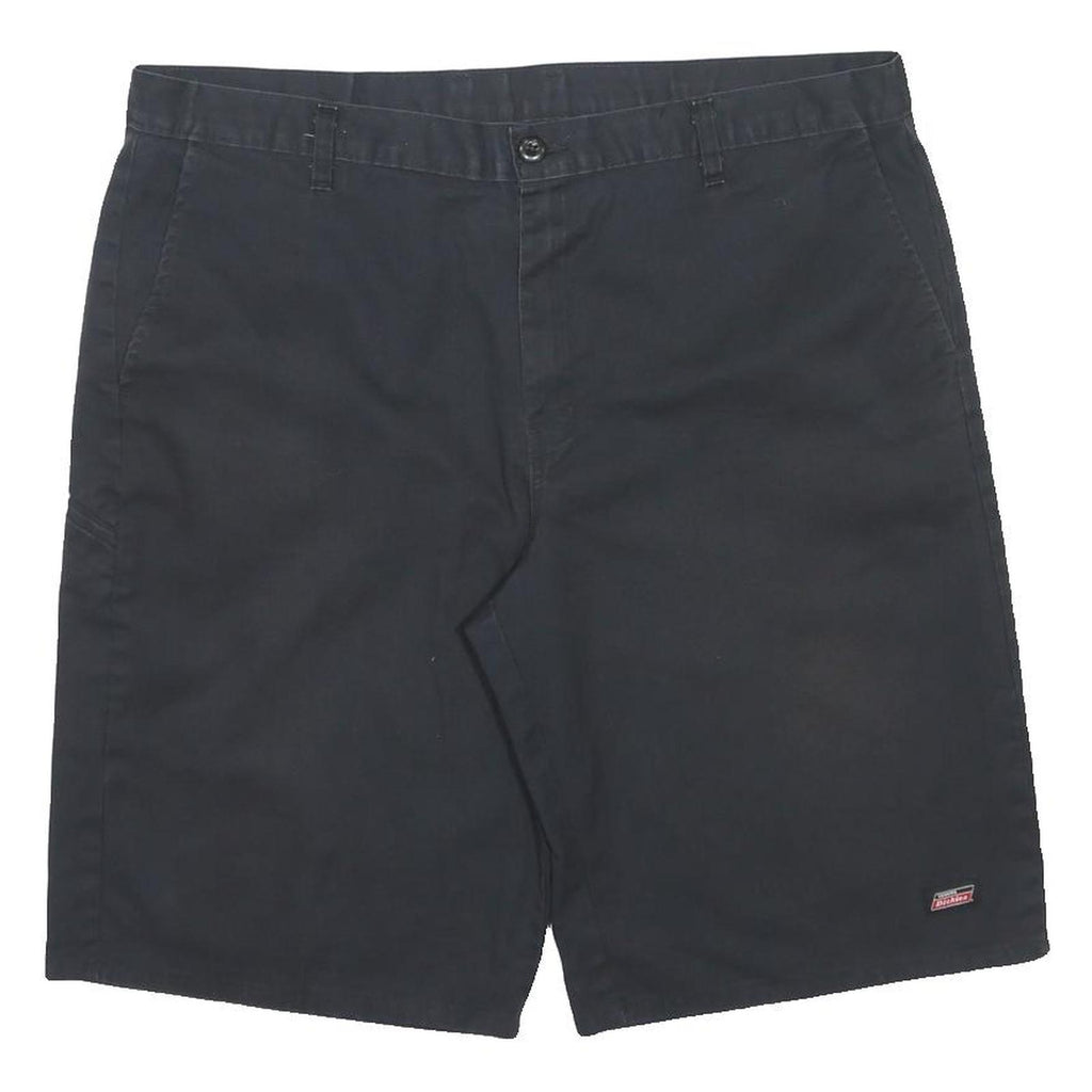 DICKIES Mens Shorts Black Casual XL W40 Workwear Utility Polyester Blend
