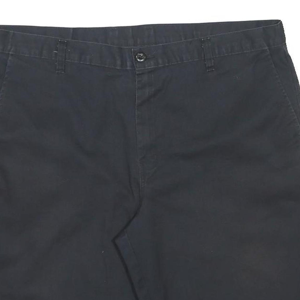 DICKIES Mens Shorts Black Casual XL W40 Workwear Utility Polyester Blend