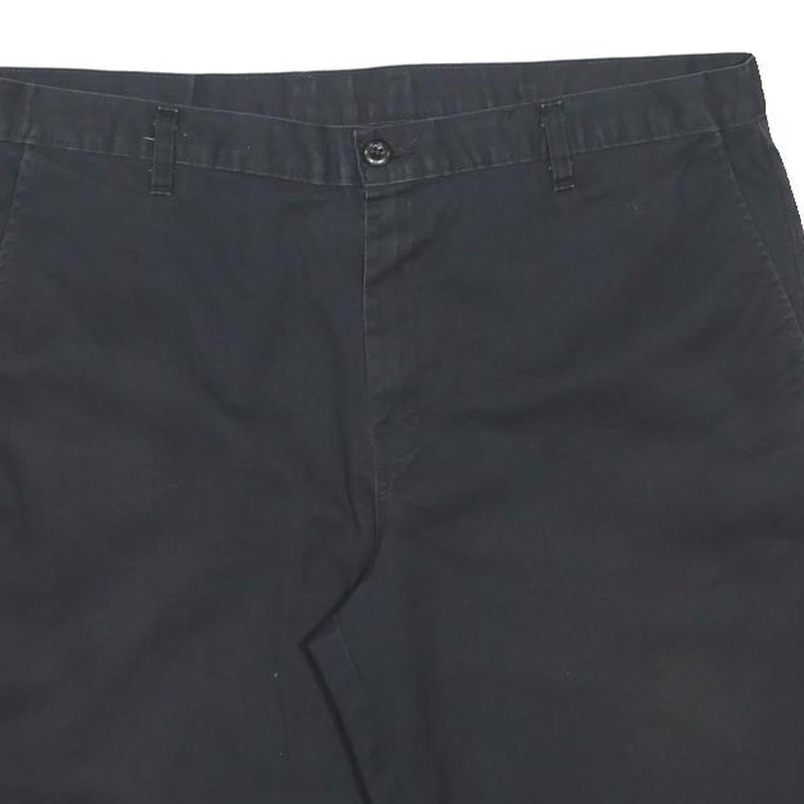 DICKIES Mens Shorts Black Casual XL W40 Workwear Utility Polyester Blend