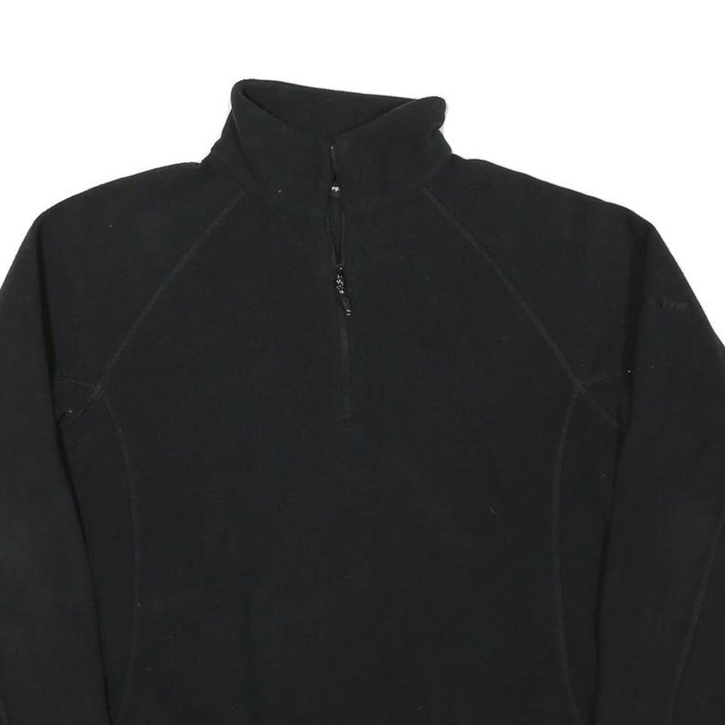 BERGHAUS Womens Black Plain Pullover Jumper Round Neck Regular UK 16 Fleece