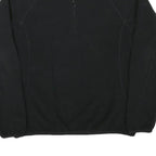 BERGHAUS Womens Black Plain Pullover Jumper Round Neck Regular UK 16 Fleece