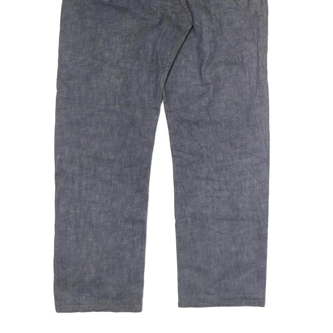 LEVI'S 501 Mens Jeans Blue Regular Straight Denim Raw W36 L30 Classic Button Fly