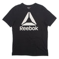 REEBOK Mens T-Shirt Black M
