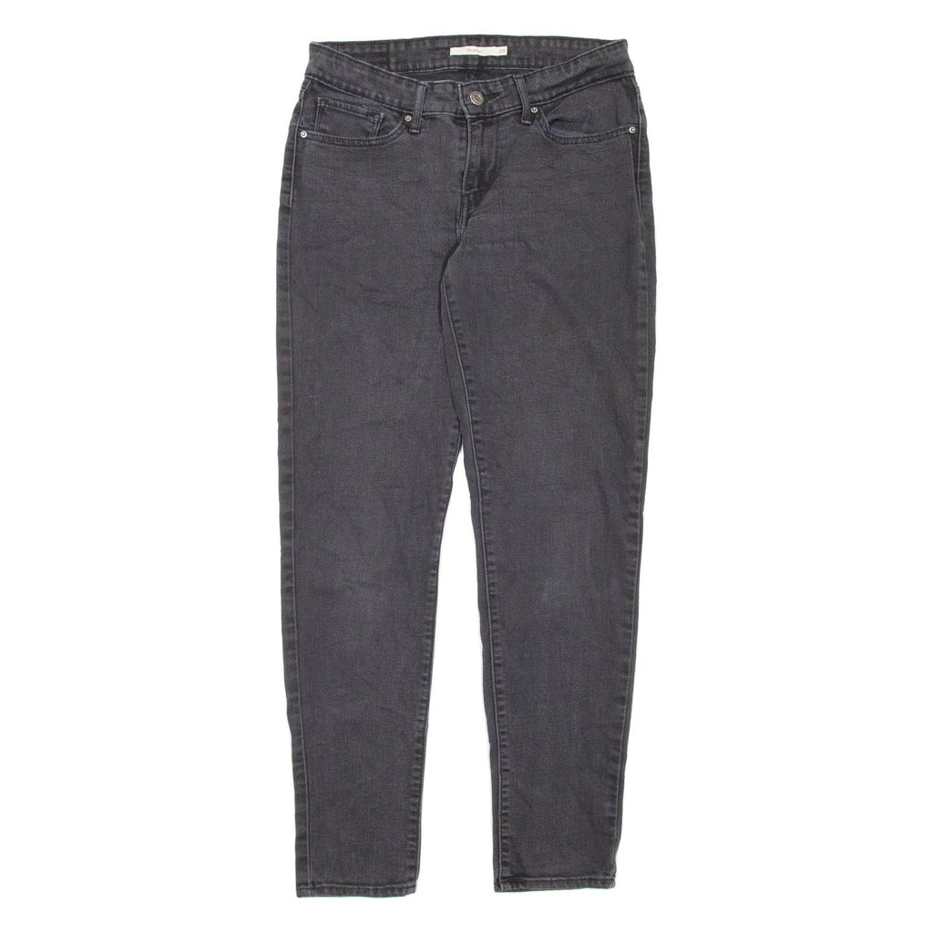LEVI'S 711 Womens Jeans Grey Regular Skinny W29 L29