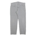 LEVI'S 502 Mens Jeans Grey Regular Straight Denim Medium W31 L26 Cotton Blend