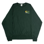 CHAMPION REVERSE WEAVE VRS Live Mens Sweatshirt Green Crew Neck USA 2XL