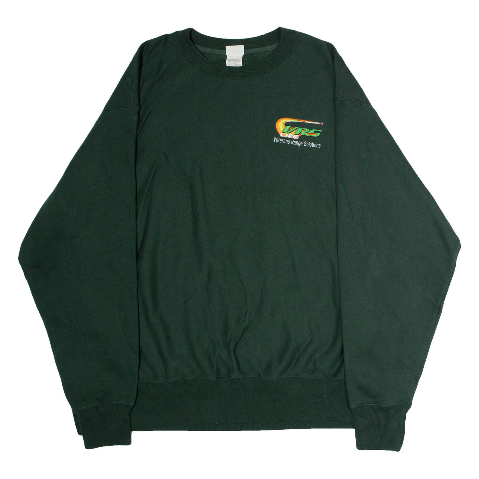 CHAMPION REVERSE WEAVE VRS Live Mens Sweatshirt Green Crew Neck USA 2XL