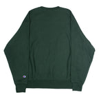 CHAMPION REVERSE WEAVE VRS Live Mens Sweatshirt Green Crew Neck USA 2XL