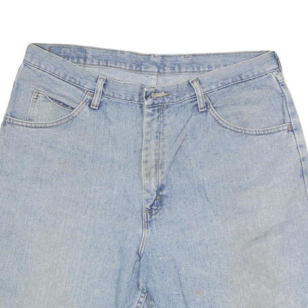 WRANGLER Mens Denim Blue Cotton Shorts M W36 Classic Fit Casual Style