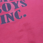 LEE Mens Red Beagle Boys Inc. Crew Neck 2XL Cotton Blend Sweatshirt