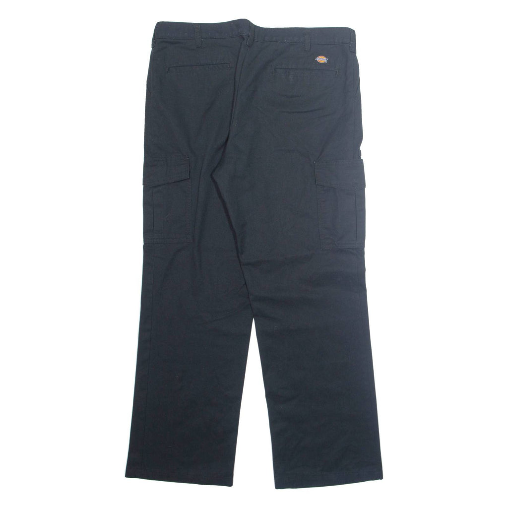 DICKIES Workwear Womens Trousers Black Regular Straight W38 L30