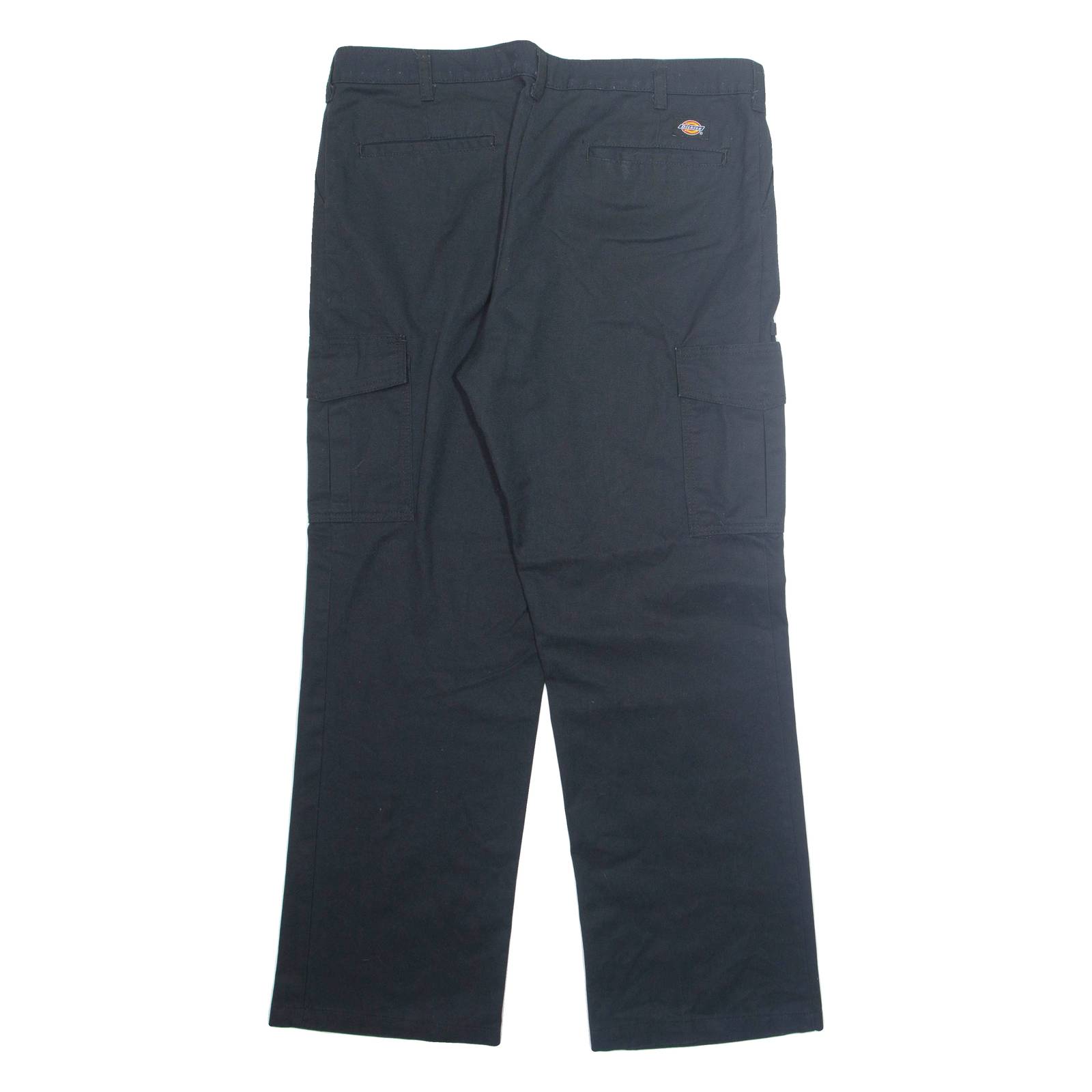 DICKIES Workwear Womens Trousers Black Regular Straight W38 L30