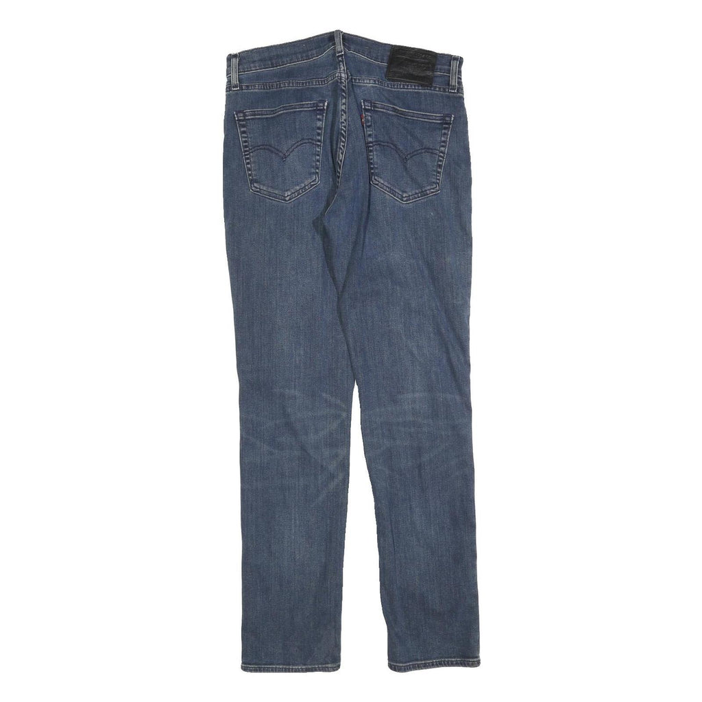 LEVI'S 511 BIG E Mens Jeans Slim Skinny Denim Medium W34 L32 Cotton Blend Zip