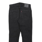LEVI'S 511 Slim Mens Black Slim Skinny Denim Medium W32 L26 Jeans