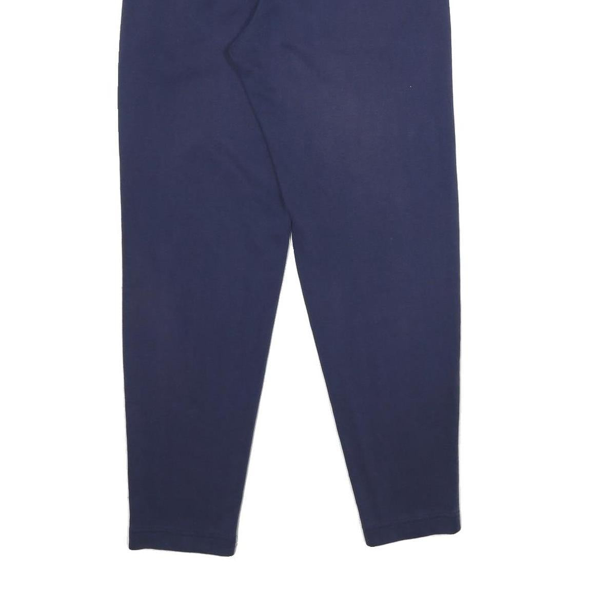 PUMA Mens Joggers Blue S W26 Logo Print Casual Slim Fit