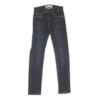 LEVI'S 512 Mens Jeans Blue Regular Slim Denim Medium W26 L29 Classic Zip