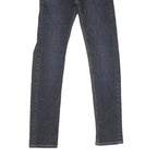 LEVI'S 512 Mens Jeans Blue Regular Slim Denim Medium W26 L29 Classic Zip