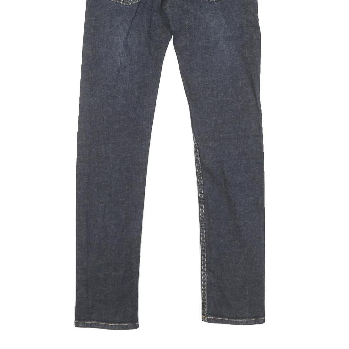 LEVI'S 512 Mens Jeans Blue Regular Slim Denim Medium W26 L29 Classic Zip