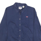 LEVI'S Mens Blue Classic Fit XS Cotton Long Sleeve Shirt Casual
