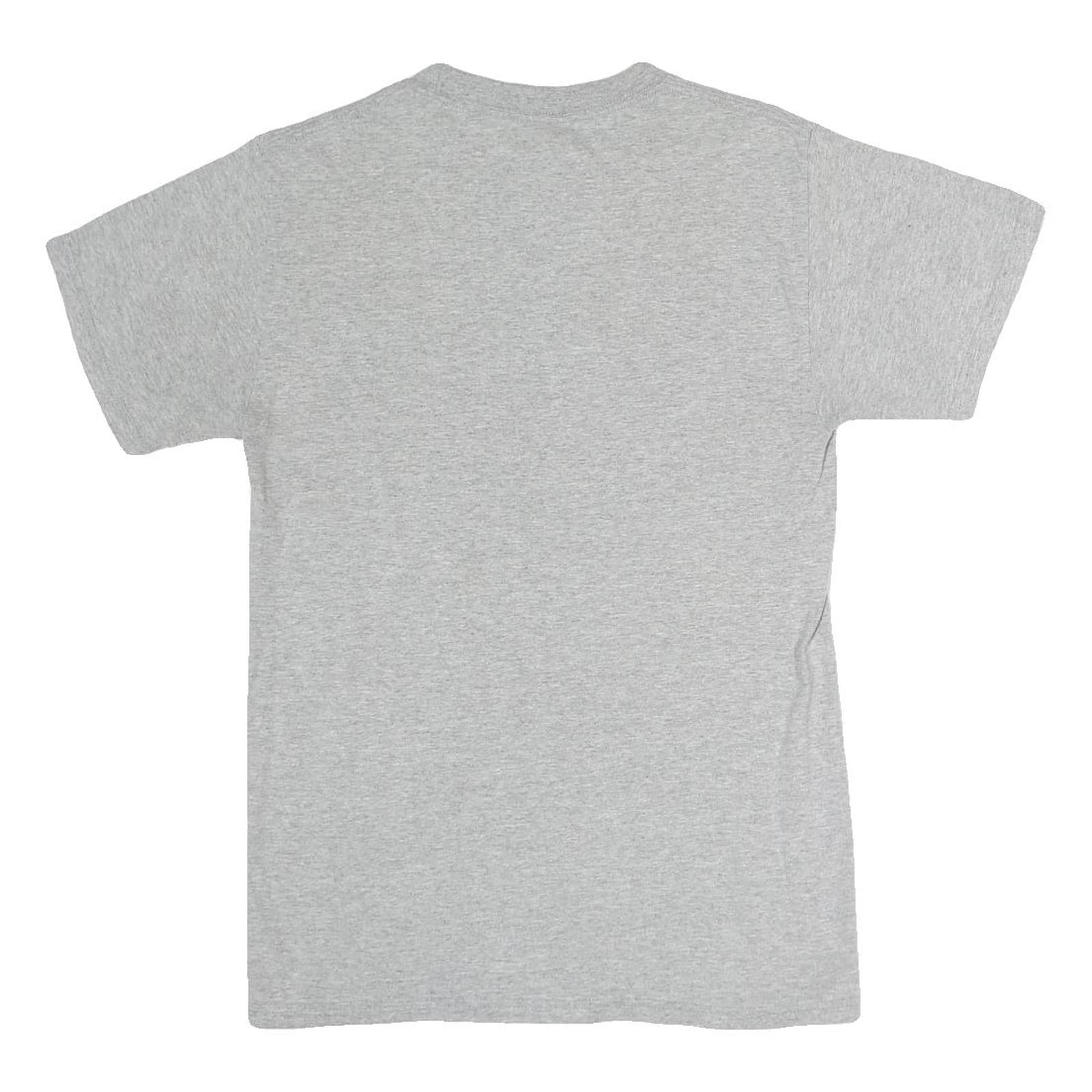 SOFFE Womens Grey Navy Mom Graphic T-Shirt S Short Sleeve Crew Neck Cotton