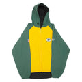 REEBOK Reversible X NFL Green Bay Packers Mens Jacket Green USA Hooded XL