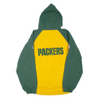 REEBOK Reversible X NFL Green Bay Packers Mens Jacket Green USA Hooded XL