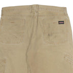 DICKIES Mens Shorts Beige Casual Plain L W38 Workwear Durable Cotton