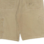 DICKIES Mens Shorts Beige Casual Plain L W38 Workwear Durable Cotton