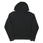 ELLESSE Womens Black Hoodie UK 10 Cotton Blend Hooded Sweatshirt