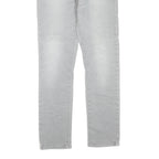 CARHARTT Womens Regular Fit Jeans Light Blue Denim W36 L32 Zip Cotton Blend